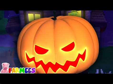 Theres A Scary Pumpkin Scary Cartoon Videos And Halloween Songs