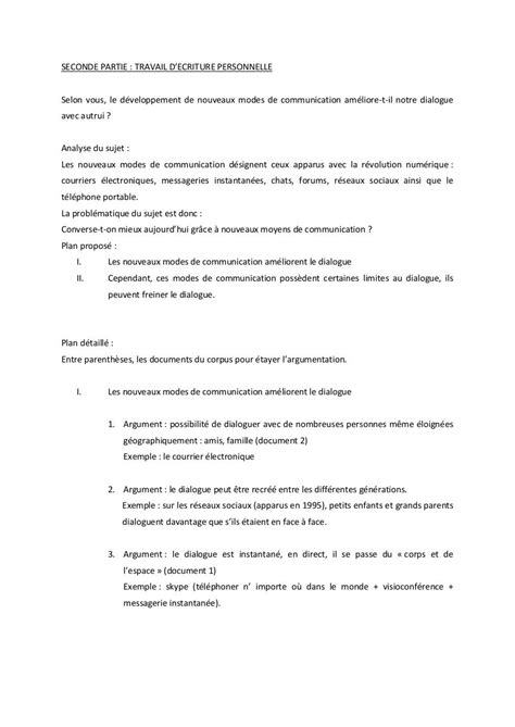 Exemple De Sujet De Culture Générale - Exemple de Groupes