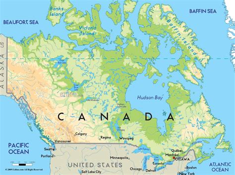 Położenie Geograficzne Kanady Wiza Do Kanady