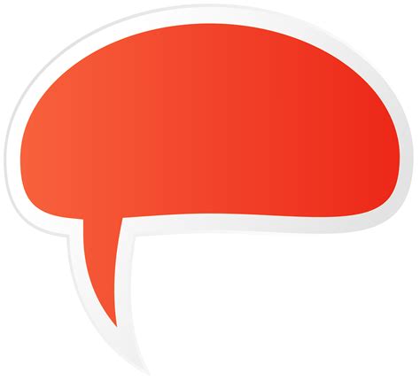 Speech Balloon Png Transparent Image Download Size 8000x7260px