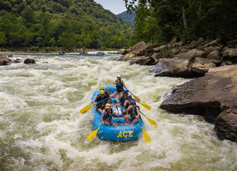 New River Gorge Rafting Riverside Overnight Package Ace Adventure Resort