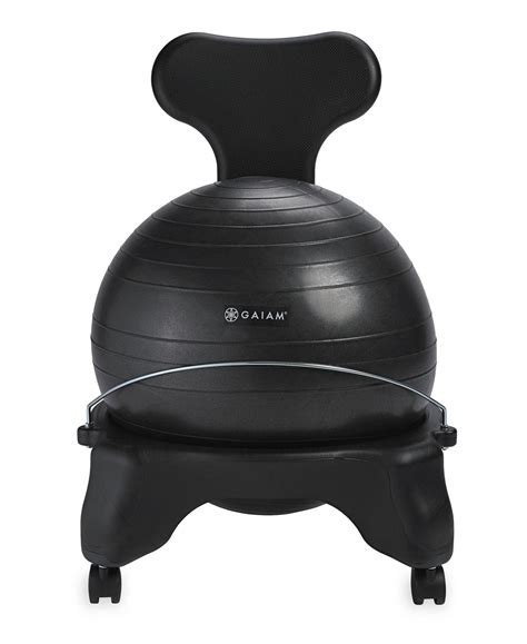 Office chairs online market with greatest options of office chairs. Amazon.com : Gaiam Balance Ball Chair (Black) : Exercise ...