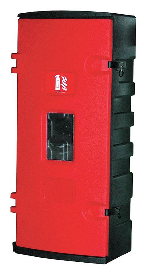 Install fire extinguisher cabinets at the height required so that the top of the fire extinguisher is not more than 54 inches above the floor. FLAMEFIGHTER Fire Extinguisher Cabinet, 37 in Height, 17 1 ...