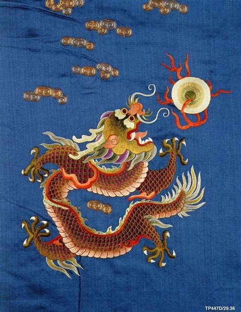 Solar Eclipses In Chinese Cosmology Embroidered Cory Robes Four Legged