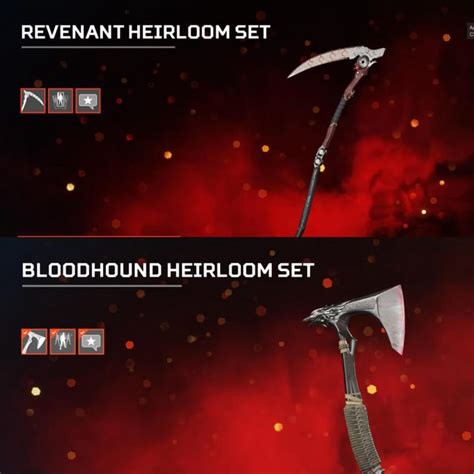 REVENANT HEIRLOOM SET IN BLOODHOUND HEIRLOOM SET IFunny