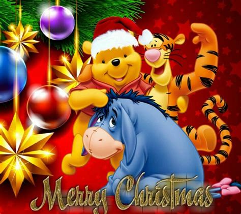 Navidad Winnie The Pooh Christmas Merry Christmas Wallpaper Cute