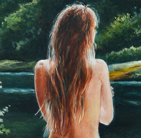 The Warm Morning Nude Painting Decoration Nudeart Women Painting