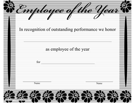 All employees, hello, it gives me immense pleasure to announce that mr. Employee of the Year Certificate Template Download Printable PDF | Templateroller