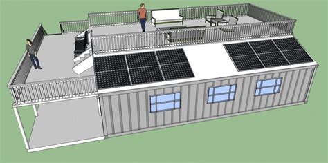 Sketchup Shipping Container In Architecture Architecture Modeling