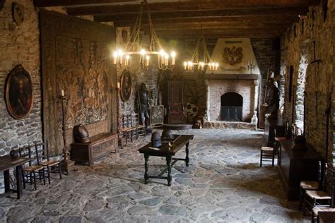 Inside Reinhardstein Castle Medieval Castle Living Inside Castles