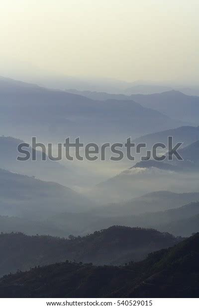 Mist Clouds Kathmandu Valley Stock Photo 540529015 Shutterstock