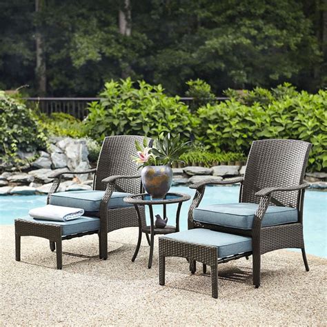 Whether you have a large brick patio, a homey front porch, or a small apartment balcony, the right patio furniture elevates your. Martha Stewart Miramar Cushions Outdoor Chairs Modern ...