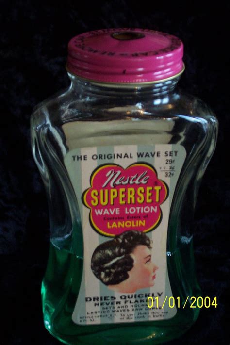 Now hair gel is among the top styling products all men should be using. The Original Wave Set By Nestle - 60's Hair Setting Lotion ...