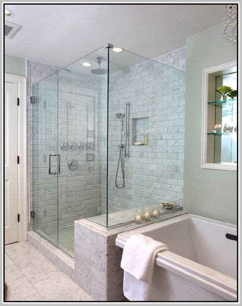 Shower Next To Tub No Glass Around Tub Bathroom Remodel Cost Minimalist Bathroom Design