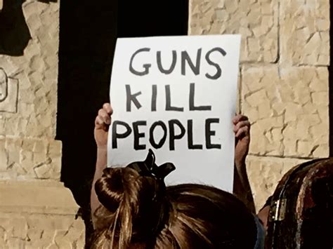 Protesters Stand Against Gun Violence The Santa Barbara Independent