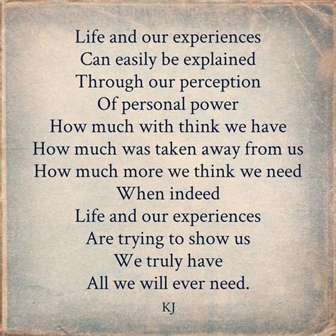 Life And Our Experiences Can Easily Be Explained Through Our Perception