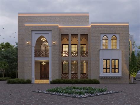 Villa In Riyadh Citymodern Style Modern Home Engineering Consultant