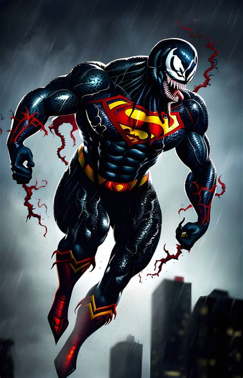 Venom Superman Hybrid By Fyrgor On Deviantart