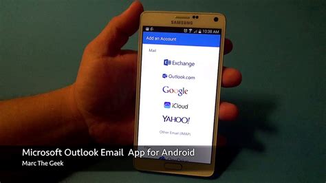 Latest android apk vesion microsoft account is microsoft account 1.0104.0901 can free download apk then install on android phone. Microsoft Outlook Email App for Android - YouTube