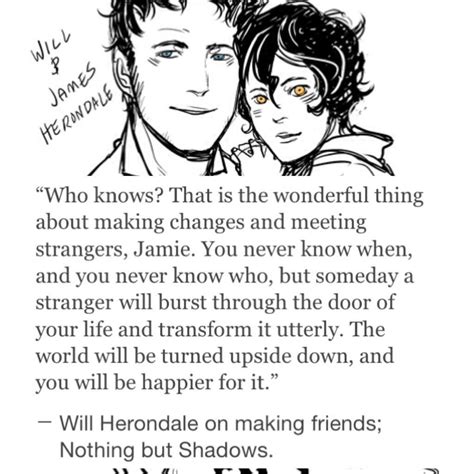 will herondale and james the infernal devices and last hours nothing but shadows cassandra