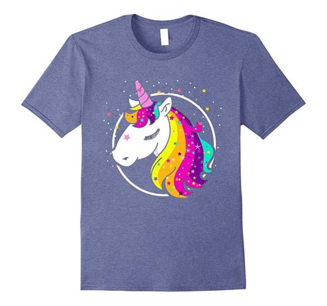 Rainbow Color Unicorn T Shirt T Shirt Managatee