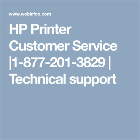 Hp Printer Customer Service 1 877 201 3829 Technical Support Hp