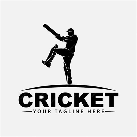 Premium Vector Cricket Logo Design Vector Template