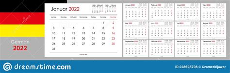 Calendar For 2022 Year An Organizer And Planner For Every Day German