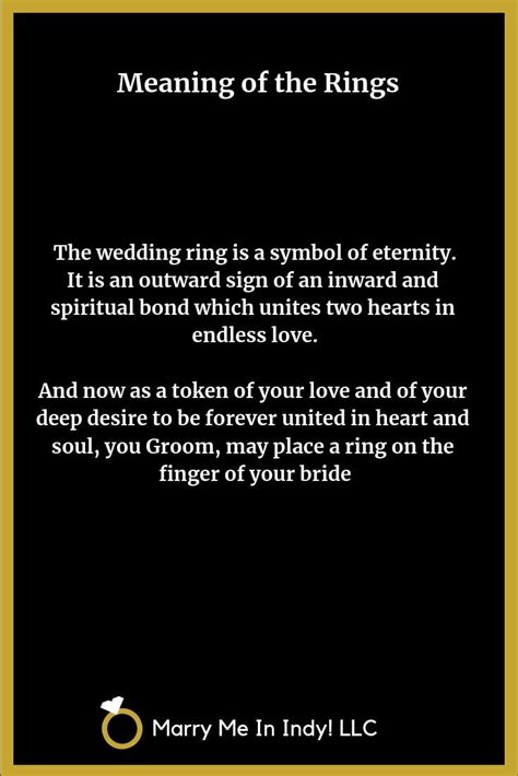 Wedding Ring Meanings For Your Wedding Ceremony Script Wedding Rings