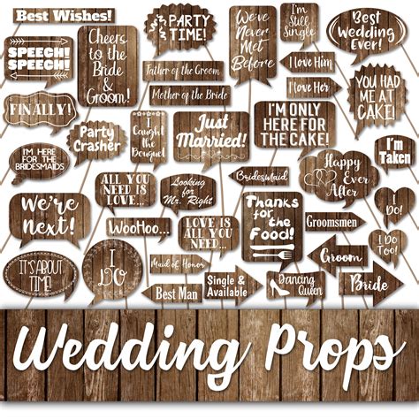 Rustic Wedding Photo Booth Props For Free Printable Free Printable
