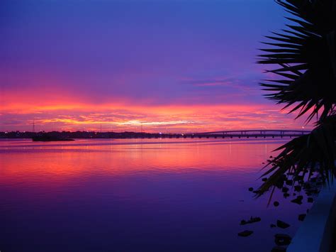Download Purple Beach Sunset Wallpaper Gallery