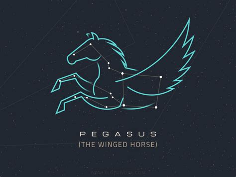 Constellation Map Art Pegasus Constellation Constellation Tattoos