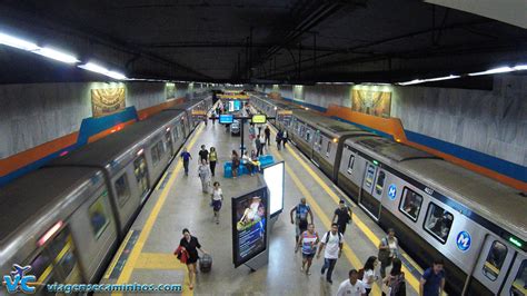 Turismo De Metrô Rio De Janeiro Viagens E Caminhos