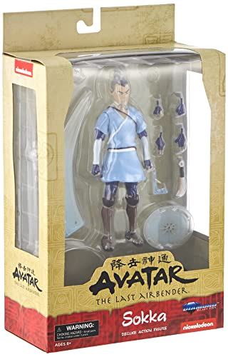 Diamond Select Toys Avatar The Last Airbender Sokka Deluxe Action
