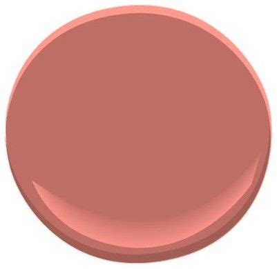 The hexadecimal color code #d6b488 is a medium light shade of brown. Persimmon 2088-40 Benjamin Moore | Orange kitchen paint ...