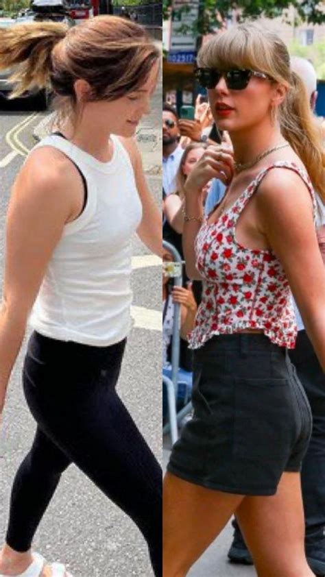 Street Scene Emma Watson Vs Taylor Swift Rcelebbattles