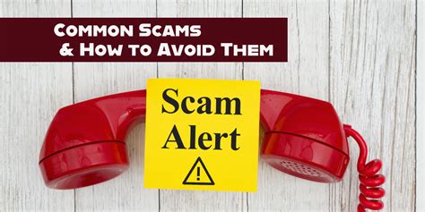 Common Scams And How To Avoid Them Champss