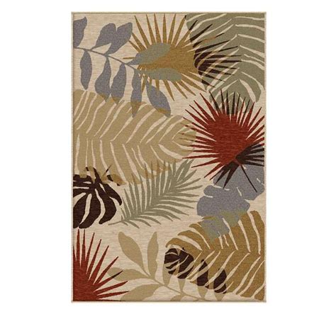 Tropical Shadows Khaki Rug With Images Quality Area Rugs Area Rugs