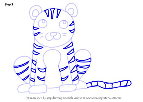 How to draw a tiger for kids. Learn How to Draw a Tiger for Kids Easy (Animals for Kids ...
