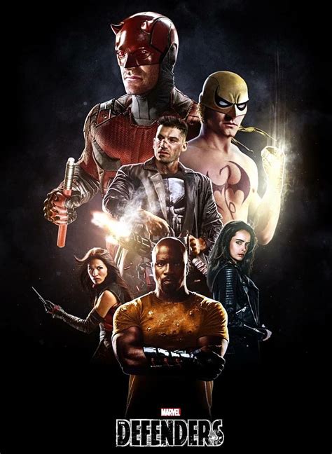 Defenders X Punisher Daredevil Iron Fist Jessica Jones Luke Cage