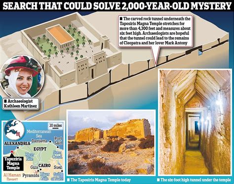 Has Cleopatra S Tomb Been Found Daily Mail Online