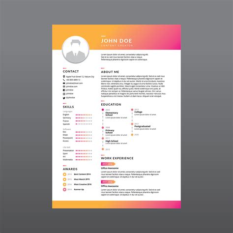 Maybe you would like to learn more about one of these? Corporate Resume-Vektor - Download Kostenlos Vector ...