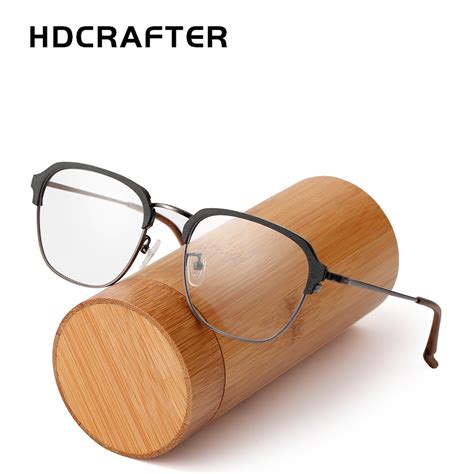 Wood Prescription Glasses Spectacles Frame Men Glasses Hdcrafter Vintage Wood Aliexpress