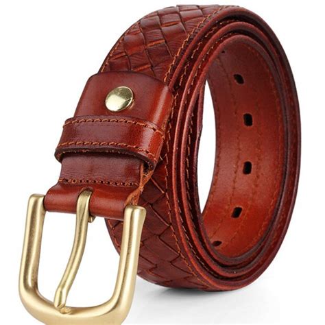 Belt For Men Mens Belts Luxury Mens Strap Of Jeans Solid Brass Buckle