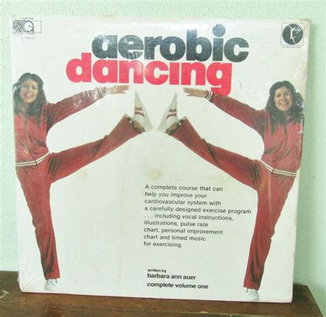 Aerobic Dancing Vinyl Vintage Fitness Lp 12 Eighties Vinyl Record