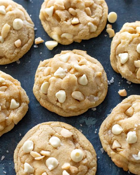 White Chocolate And Macadamia Nut Cookies My Food Cravings