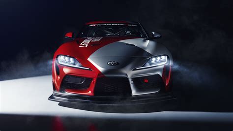 Immagine Tuning Toyota Gt4 Gr Supra Davanti Automobile 3840x2160