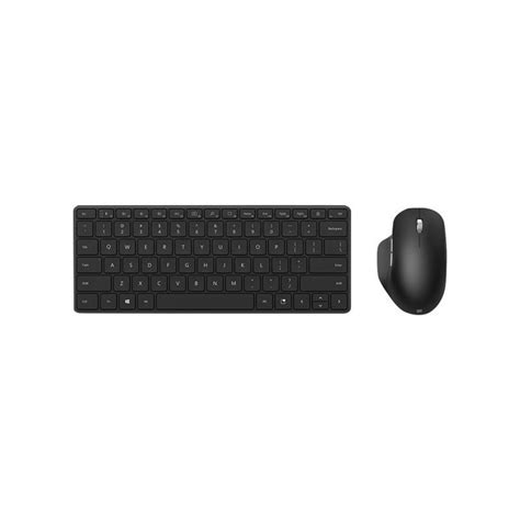 Microsoft Wireless Keyboard Mouse Designer Compact Bluetooth Black