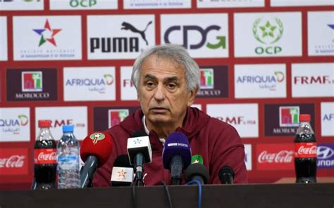 Vahid Halilhodzic Veut Qualifier Le Maroc à La Coupe Du Monde