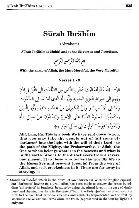 Surah Ibrahim 141 3 Maariful Quran Maarif Ul Quran Quran